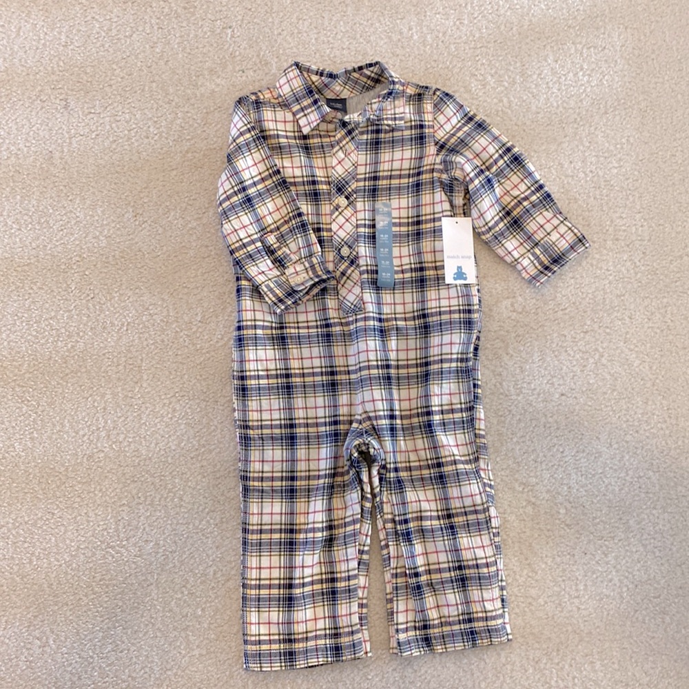 One piece baby boy romper